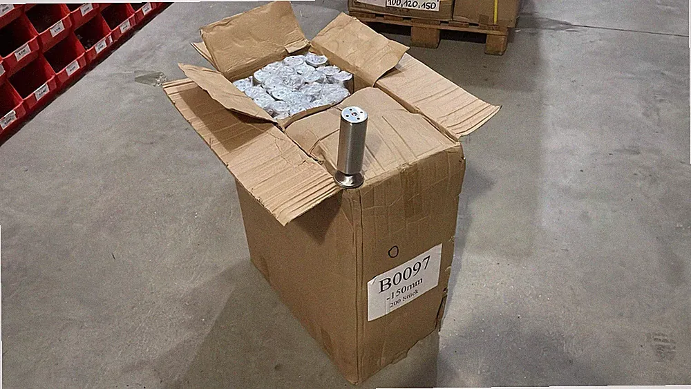 200x Restposten 150mm Edelstahl Möbel Fuß Sockel Füße Tischbein Sofa Bein