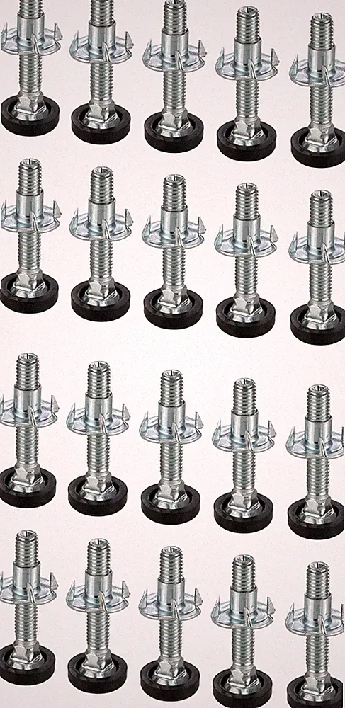 20x Häfele Verstellschraube M8x45 Justierschraube Stellfuß Möbelschraube 300 kg