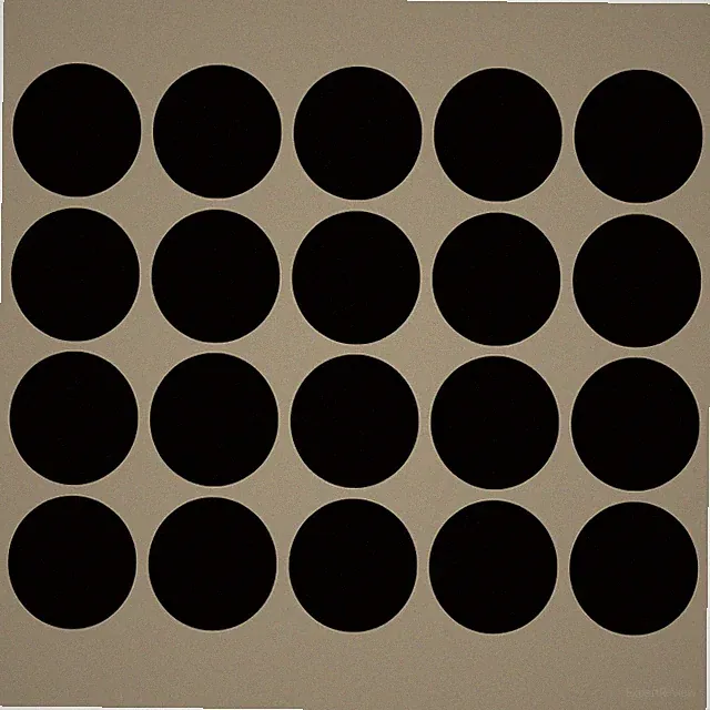 20x Schrauben Abdeckung, 20mm Weiß-Schwarz-Holzoptik hochwertiger PVC Aufkleber