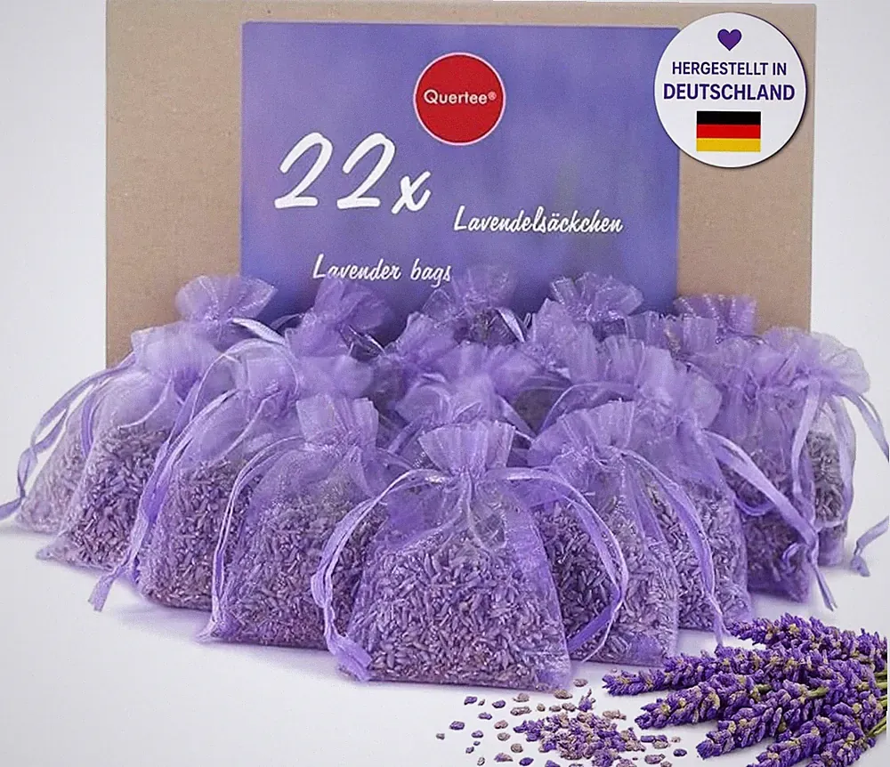 22X Lavendelsäckchen Duftsäckchen Lavendel Mottenschutz Im Kleiderschrank Schlaf