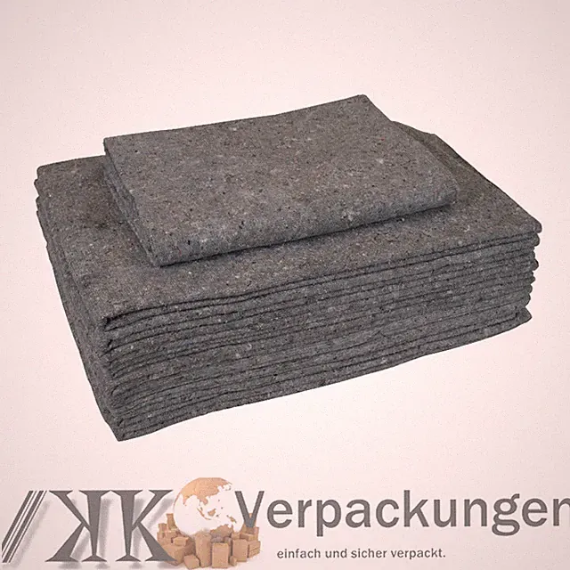 25 Umzugsdecken 150 x 200 cm Packdecken Lagerdecken Möbeldecken für Umzug