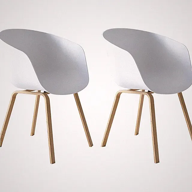 2er Set Esszimmerstühle, Metallgestell, 54,5 x 54 x 77,5 cm, weiß - A