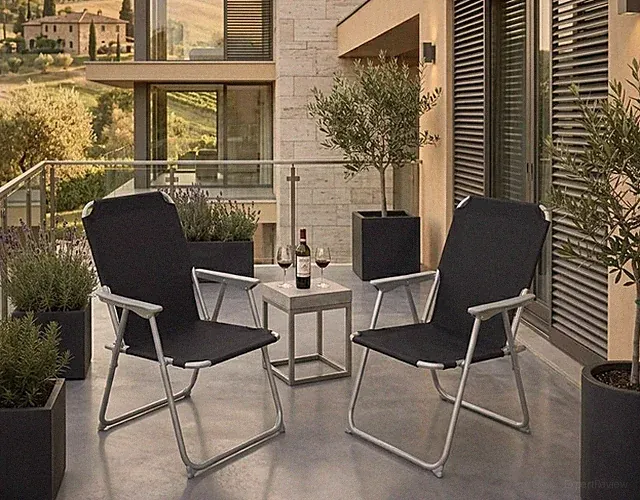 2er Set Klappstuhl SUNNY SEAT faltbarer Stuhl Faltstuhl Outdoor Gartenstuhl