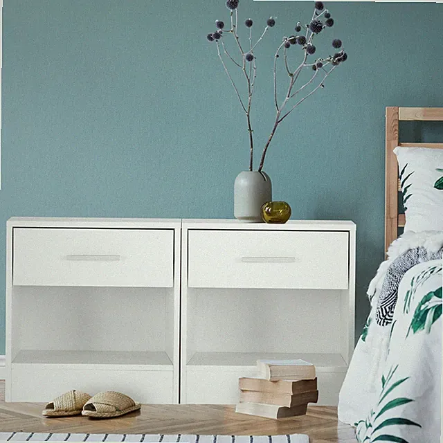 2er Set Nachttisch Kommode mit Schublade Boxspringbett Nachtschrank Konsole