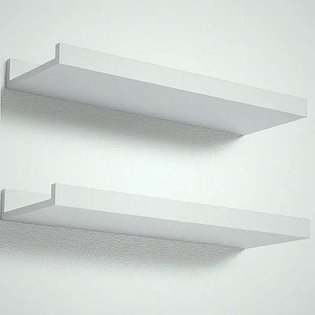 2er-Set Wandregale, schwebende Regalböden, modernes klassisches Design, 40 cm