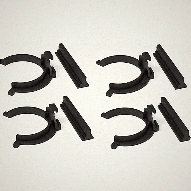2x - 4x Sockelleistenclip für IKEA FAKTUM Befestigung Fußleiste 115277-115278