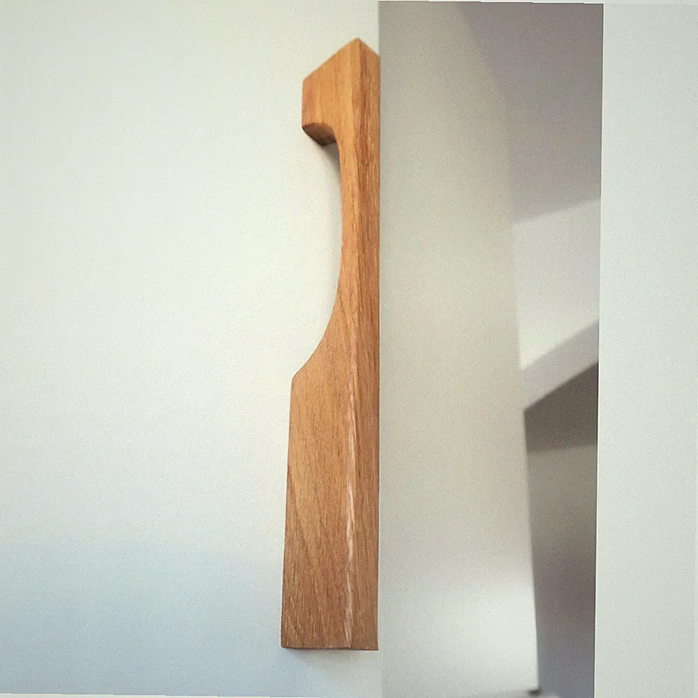 2x Eichenholz Griffe für IKEA Möbel – 22cm Massivholz – Japandi & Scandi Style