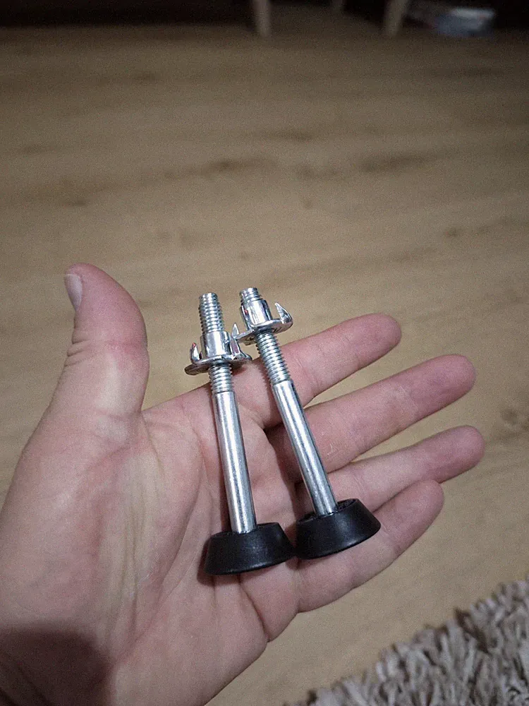 2x IKEA Füße Schrank PAX Kallax Möbel Nivellierfuß Stellschraube Montage