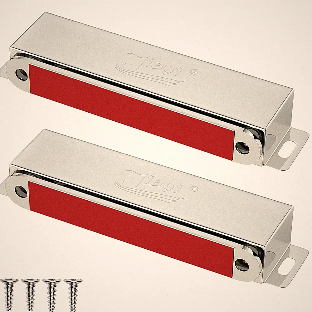 2x Magnetschnäpper Schrank Tür Magnetverschluss Stark 40kg Möbel Magnet