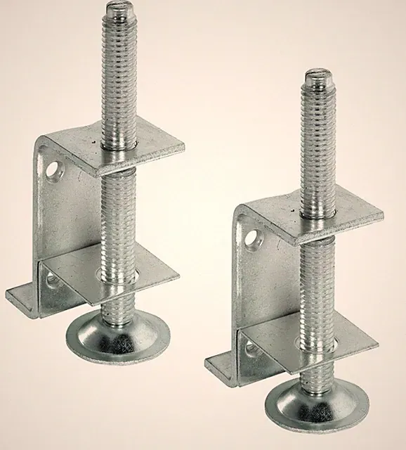 2x Möbelfuss verstellbar Sockel-Höhenversteller Sockelfuß M10 x 100 Verstellfuß