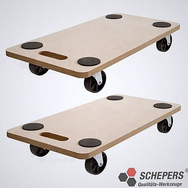 2x Rollbretter Transportroller Möbelroller Umzugsroller Transporter 200kg