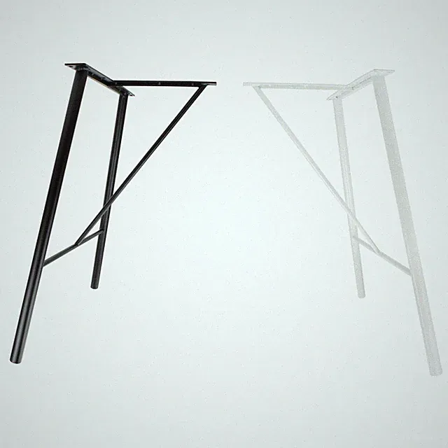 2x Tischgestell Tischbeine filigrane Hairpin Legs Metall Esstisch Schreibtisch