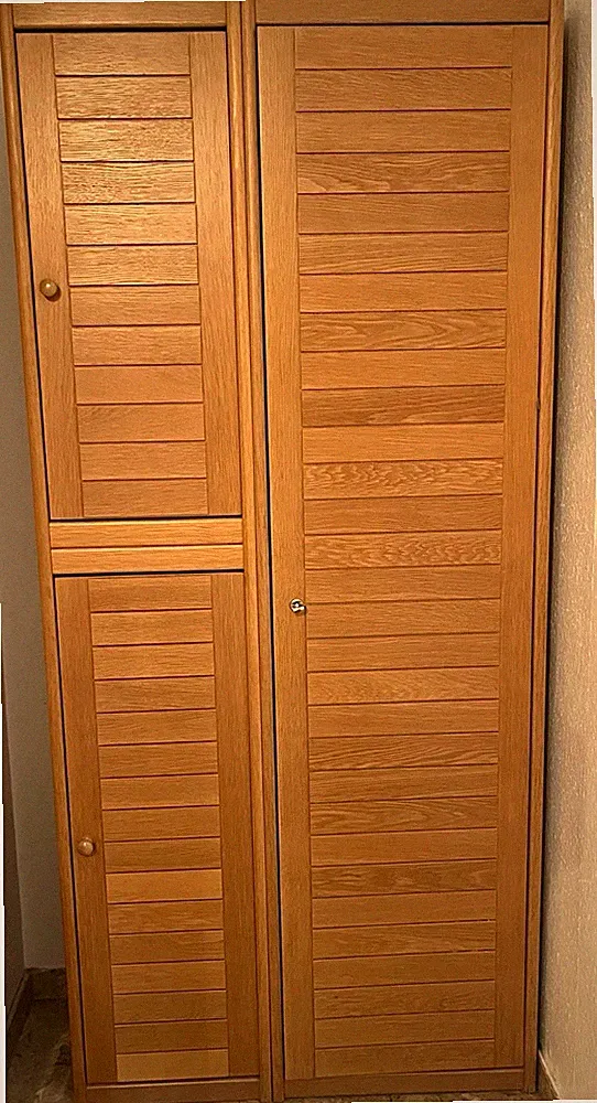 3-tlg. Flurmöbel-Set aus Holz Eiche-Optik