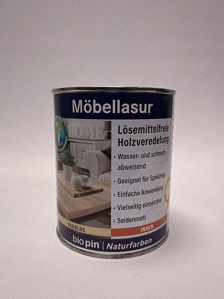 (34,40€/L) Biopin Möbellasur Inhalt 0,375 L oder 0,75 L