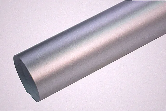 3D Autofolie CHROM SATIN MATT SILBER Lackfolie Klebefolie Möbelfolie blasenfrei