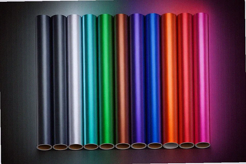 3D Chrom matt Autofolie Lackschutzfolie selbstklebend Lackfolie Möbel Folie neu