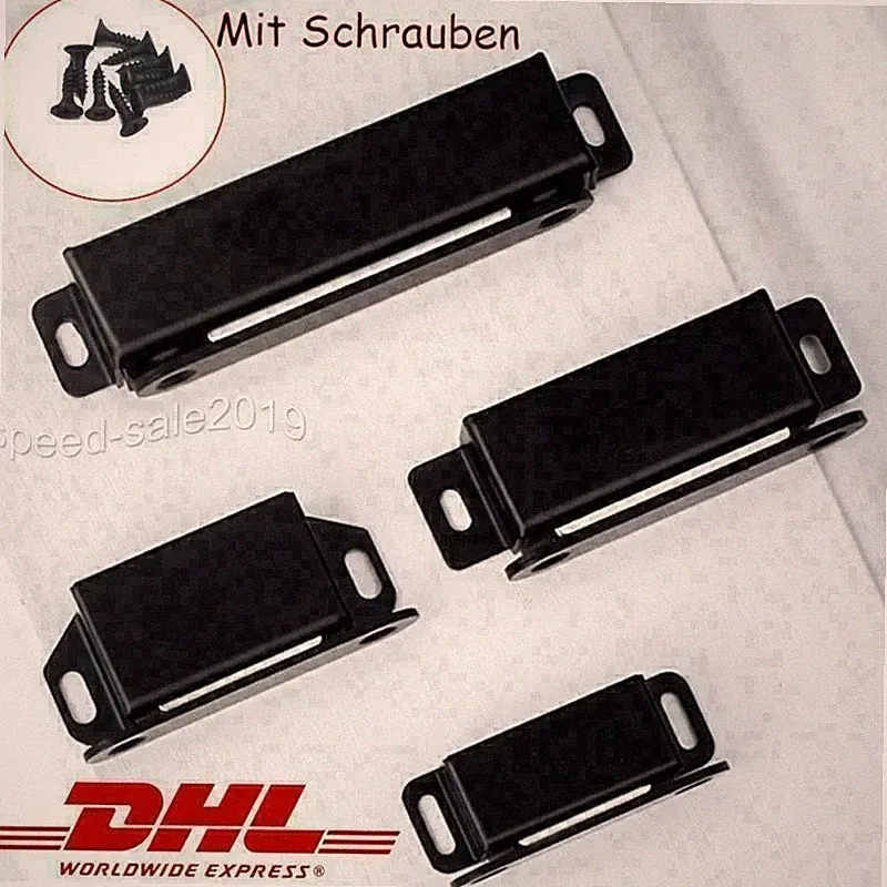 4/10 Magnet Schnäpper Magnetschnapper Türmagnet Möbelmagnet Edelstahl 8-40kg DHL