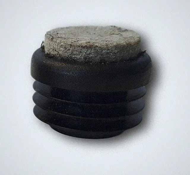4 Filzgleiter/Fußstopfen/Stuhlgleiter/Möbelgleiter 15-32mm rund Kunststoff Filz