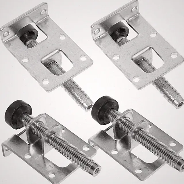 4 Pcs Schrankfüße Verstellbar Hochleistungs-Möbelerhöhungen Möbelgleiter