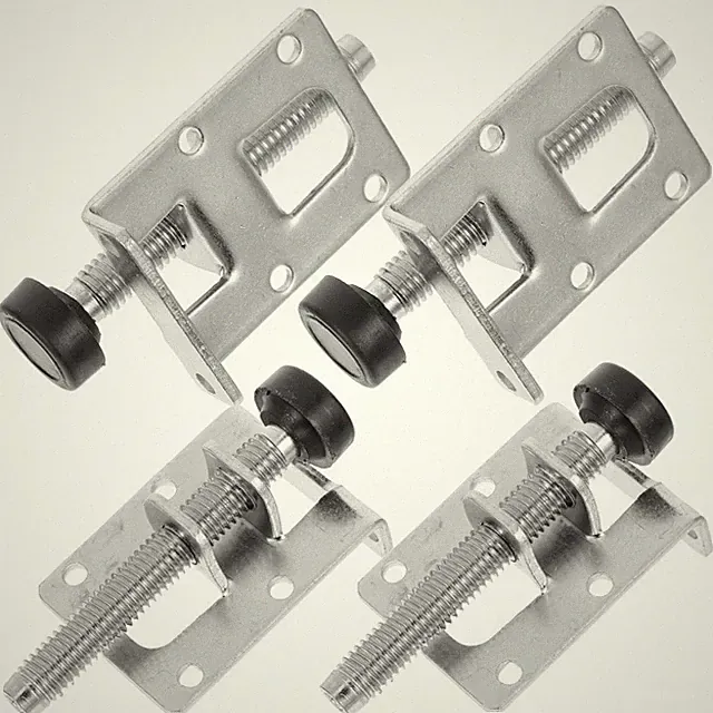 4 Pcs Verstellbare Möbelfüße Regale Stützen Rutschfeste Möbelpolster