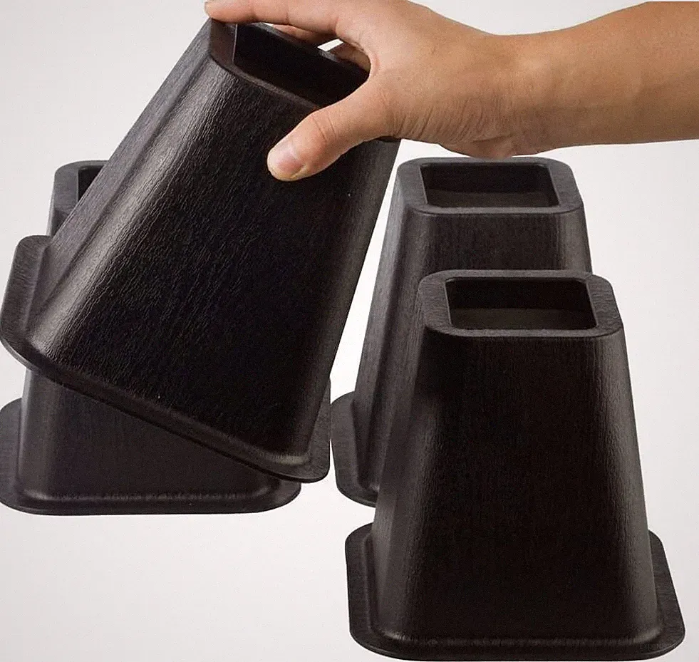 4 Stk Möbelerhöhung Set Möbel Erhöhung Bett Sofa Riser Sessel Fuß Tischerhöhung