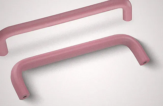4 Stück Küchengriffe aus Aluminium 128mm Lochabstand Bunte Schranktürgriffe mit