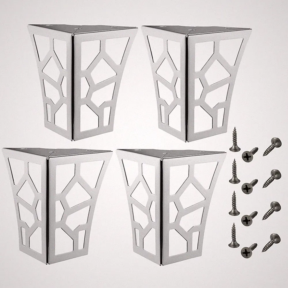 4 stück Metall Möbel Beine Schrank Unterstützung Beine für Kommode Sofa