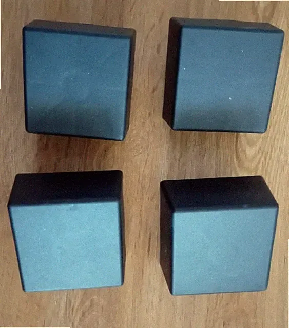 4 x Möbelfüsse von IKEA - schwarz - 4cm hoch