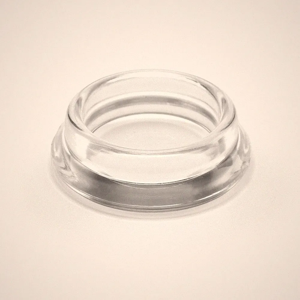4 x Möbeluntersetzer transparent 30 mm Möbelgleiter Untersetzer für Möbel