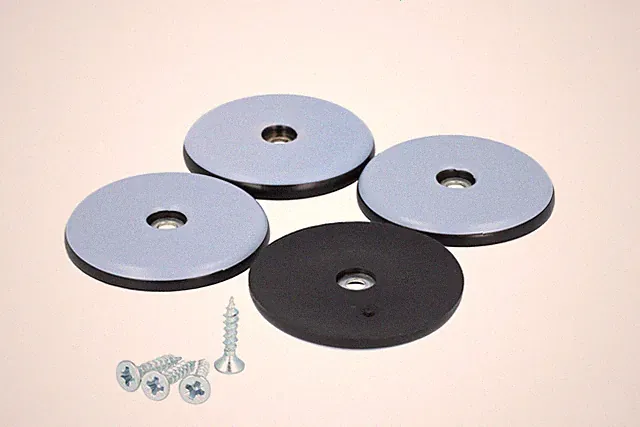 4 x Teflongleiter zum Schrauben 50 mm PTFE Möbelgleiter für Stühle und Tische