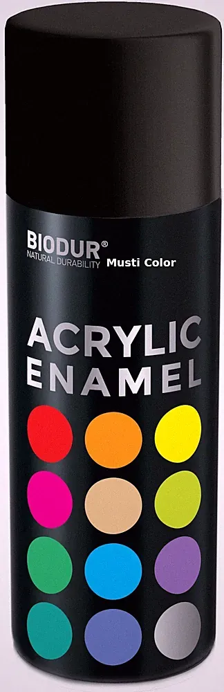 400ml Acryl Sprühfarbe Lackspray Spraydose Graffiti Tiefschwarz RAL9005 Matt