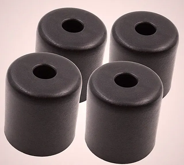 4er Set Bio Kunststoff Möbelgleiter Möbelfuß Sofa Sessel für alle Böden Ø
