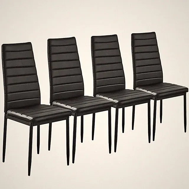 4er. Set Esszimmerstühle Esszimmerstuhl Küchenstuhl Stühle mit Metallbeinen
