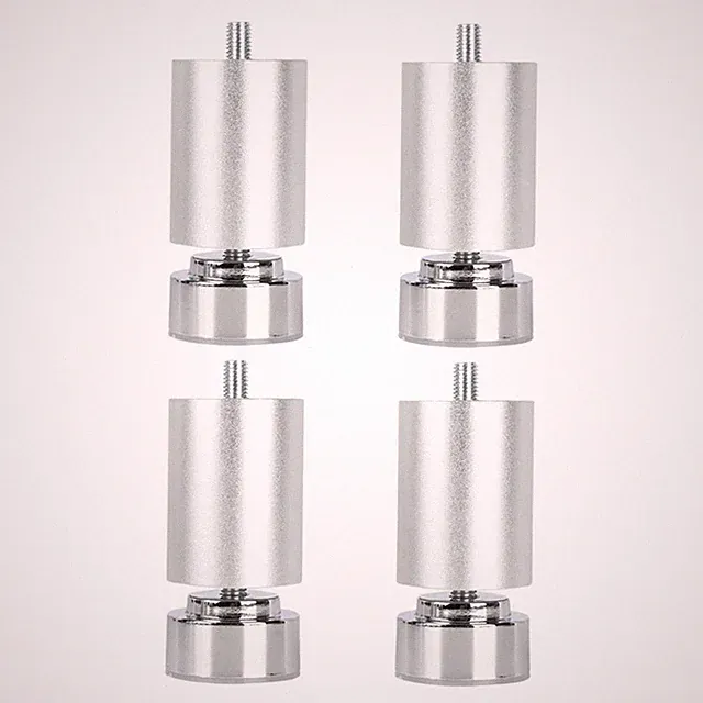 4er Set Sofabeine mit M10 Gewinde, Bettgestellbeine, Professionelle Tischfüße
