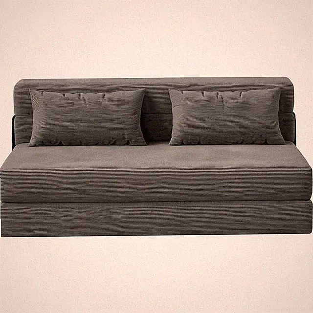 4in1 203x152x15cm Schlafsessel klappbares Schlafsofa Bettfunktion 2 Lendenkissen