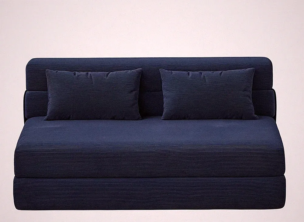 4in1 203x152x15cm Schlafsessel klappbares Schlafsofa Bettfunktion Lendenkissen