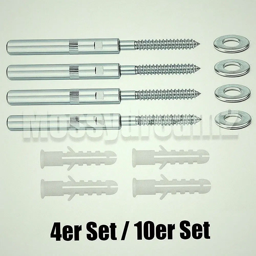 4x/10x Tablarträger unsichtbar Regal 10x100mm Regal-Träger 50kg Regalbodenträger