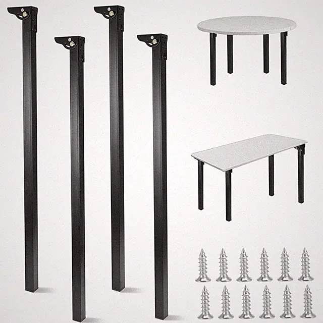 4X faltbare Tischbeine 70CM zusammenklappbare Tischbeine vielseitig Tischbein