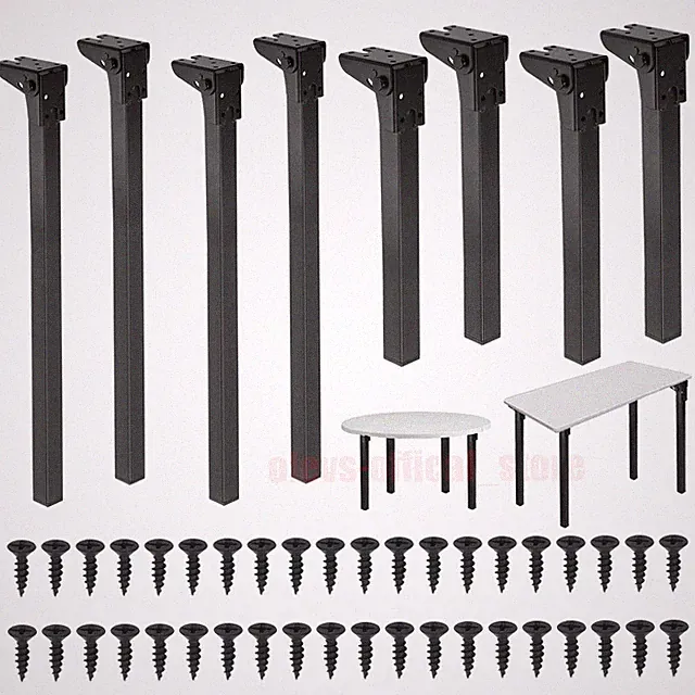 4X faltbare Tischbeine 35~70CM zusammenklappbare Tischbeine vielseitig Tischbein