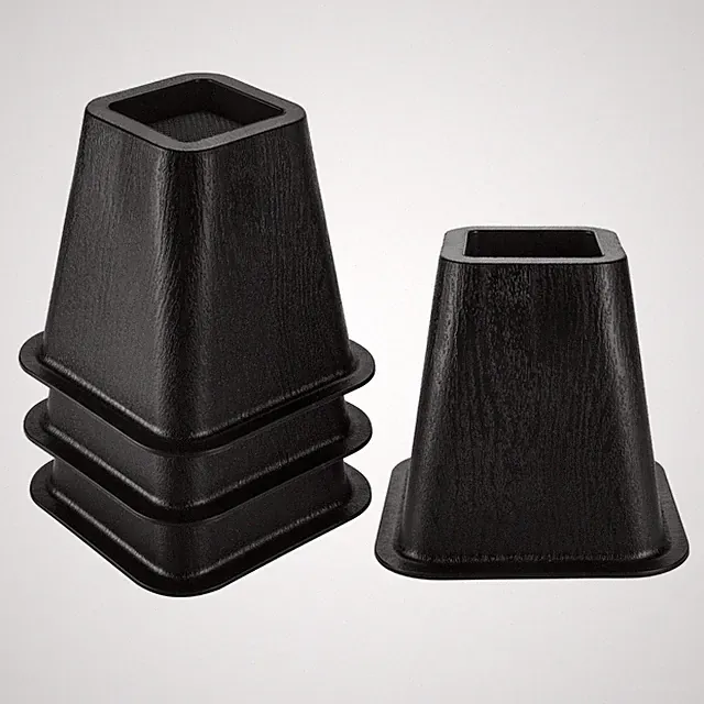 4x Möbelerhöhung Set Möbel Sofa Bett Fuß Erhöhung Anti-Rutsch Aufstehhilfe Riser