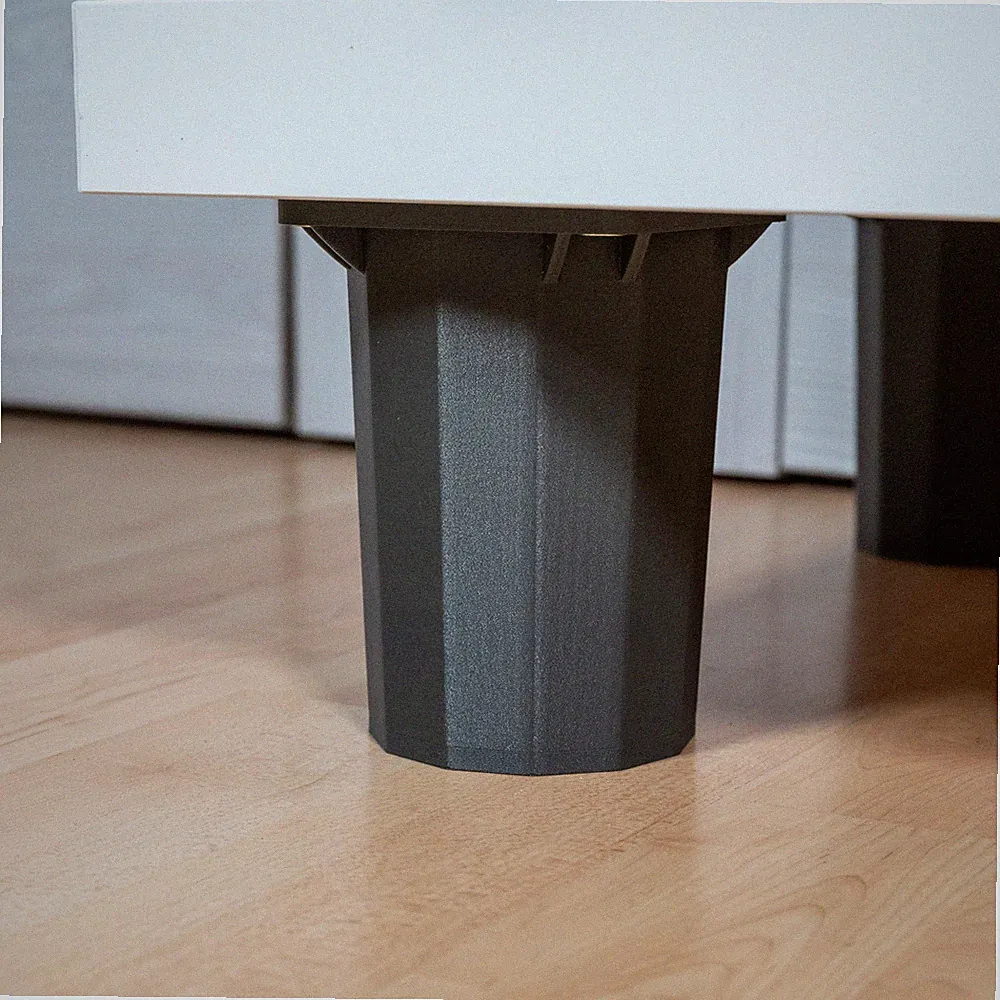 4x Möbelfüße 3D Druck Carbon Passend für IKEA Regal Sideboard Füße GraviLegs