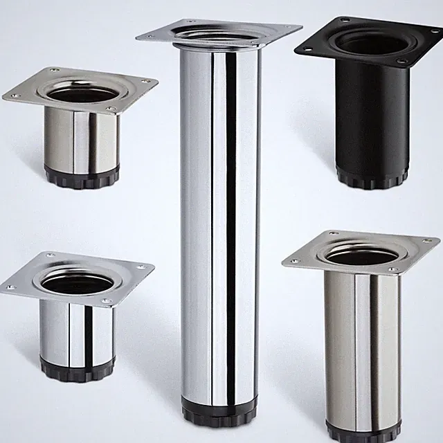 4x Möbelfüße Verstellfuß Sofafuß Schrankfuß höhenverstellbar Ø 4 cm BRAVO SOTECH