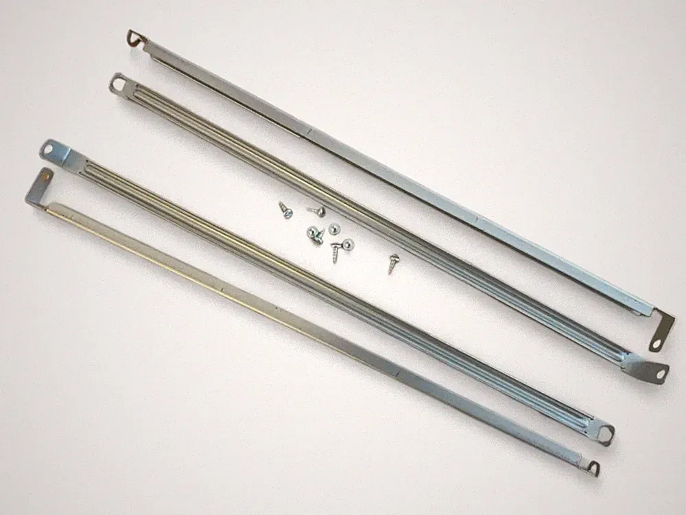 4x Schubladenstütze für IKEA MALM 44cm + Schrauben I Ersatzteil 123833 - 105344