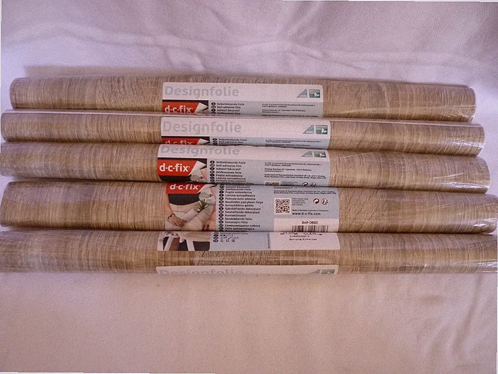 5 Rollen d-c-fix Klebefolie Sonoma Eiche hell (45cm x 2m) Möbelfolie NEU & OVP