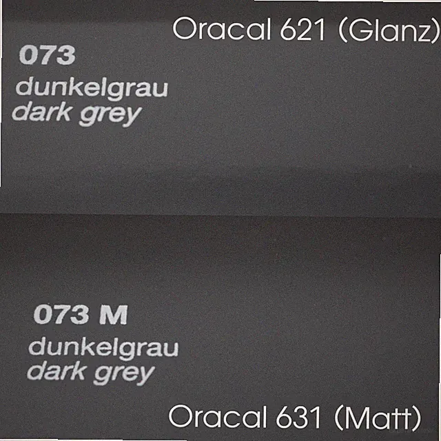 5m ORACAL 621 Glanz | 631 Matt Plotterfolie Möbelfolie Vinylfolie Klebefolie