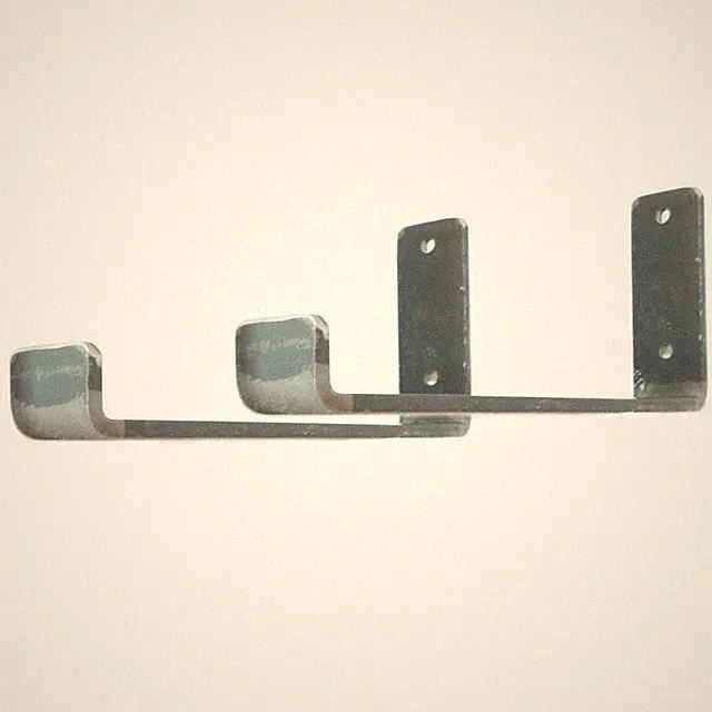 6" 152 mm Rustikal Gerüstbrett Regalträger Handarbeit Industrial Stahl Metall