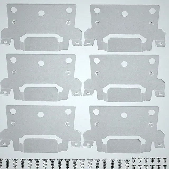 6 Sets Montagehalterungen für Ikea Skorva Balkenbett, geeignet für Camper-Umbaut