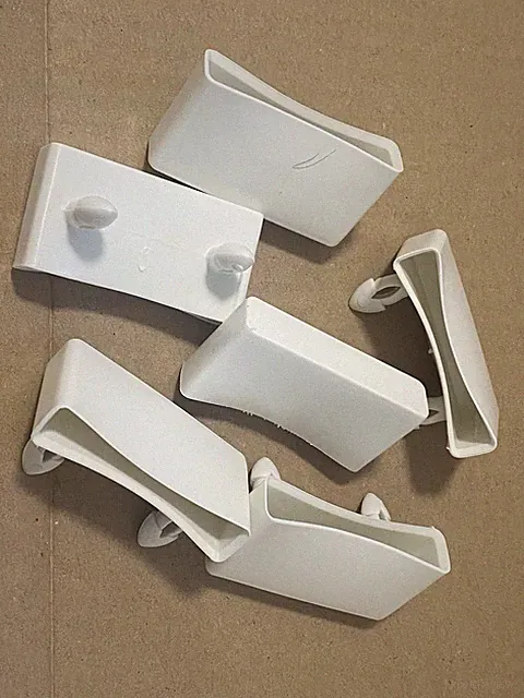 6 x IKEA LUROY Bettlattenrost Kunststoffhalter Ersatzlattenhalter Clips 124663