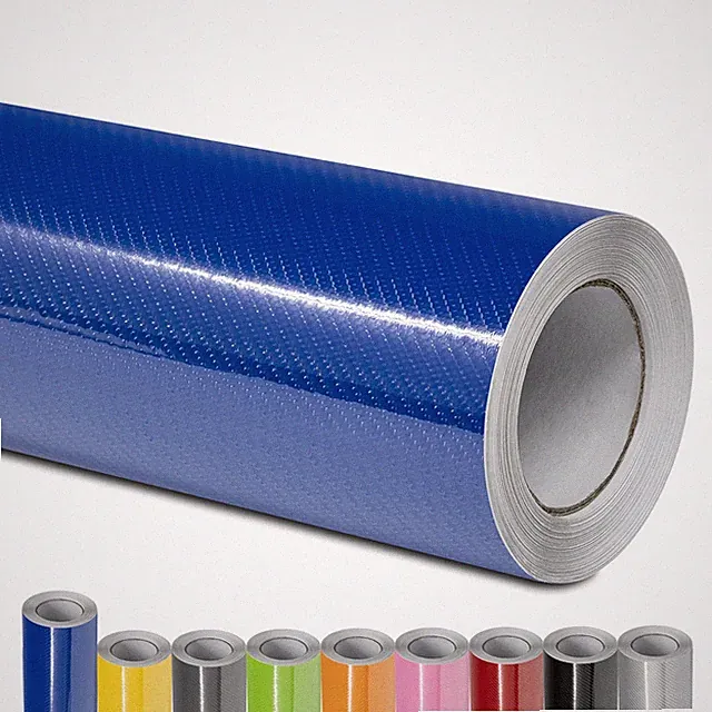 6D Carbon Folie Autofolie Glanz Folie Carbonfolie Blasenfrei mit Luftkanälen
