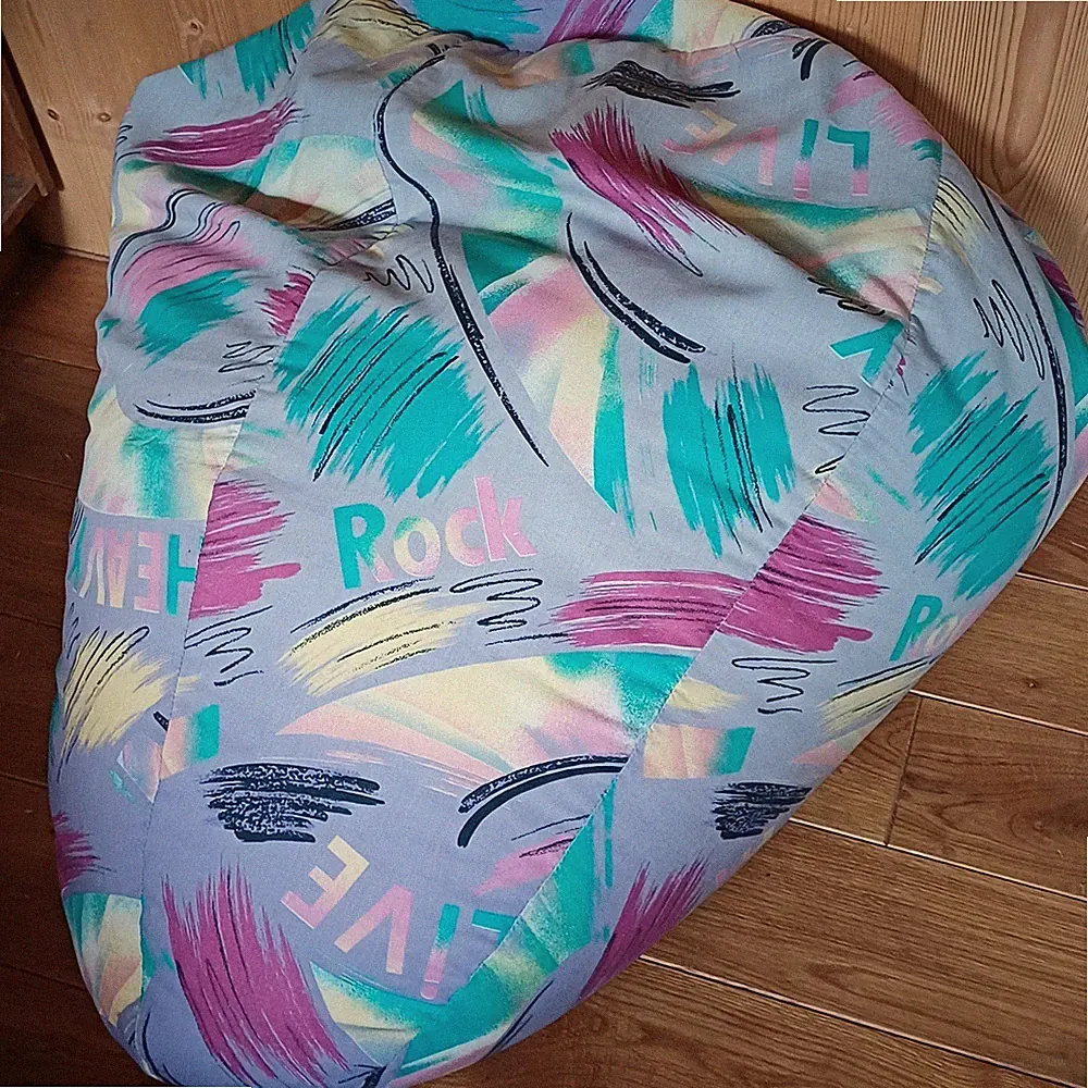 70cm Sitzsack mit Füllung Beanbag Sitzkissen Couch Chillecke